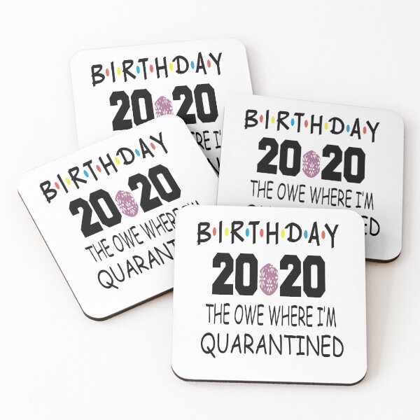 Item preview, Friends birthday, quarantine birthday, social distancing, birthday quarantine, birthday 2020, social distancing , bday  designed and sold by abdilahe60.