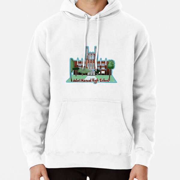 "duPont Manual High School dmhs Building" Pullover Hoodie for Sale by