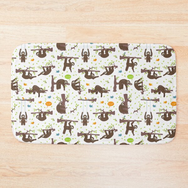 Item preview, Cute Sloth Pattern designed and sold by GillyMc.