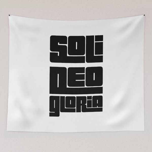 Item preview, Soli Deo Gloria - Stylized Typography designed and sold by HalpinDesign.