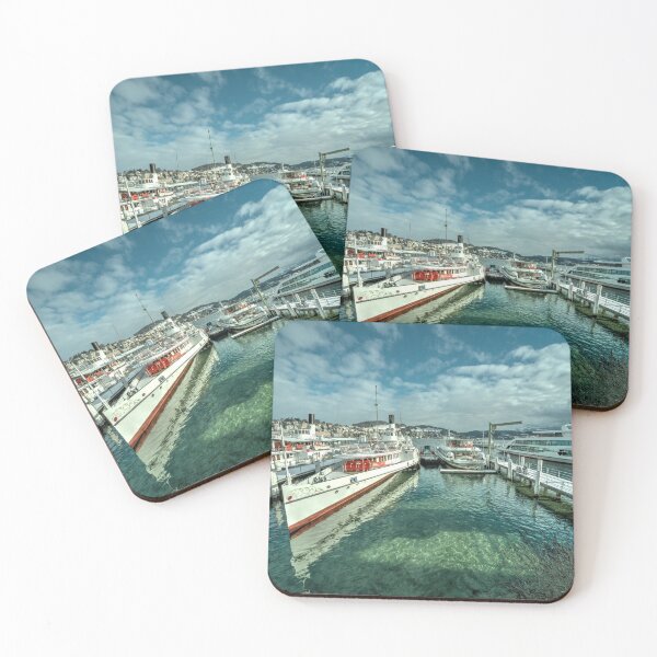 Item preview, Paddle Boats of Lake Lucerne  designed and sold by hawkie.