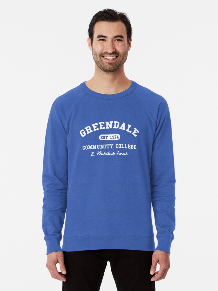greendale community college sweatshirt