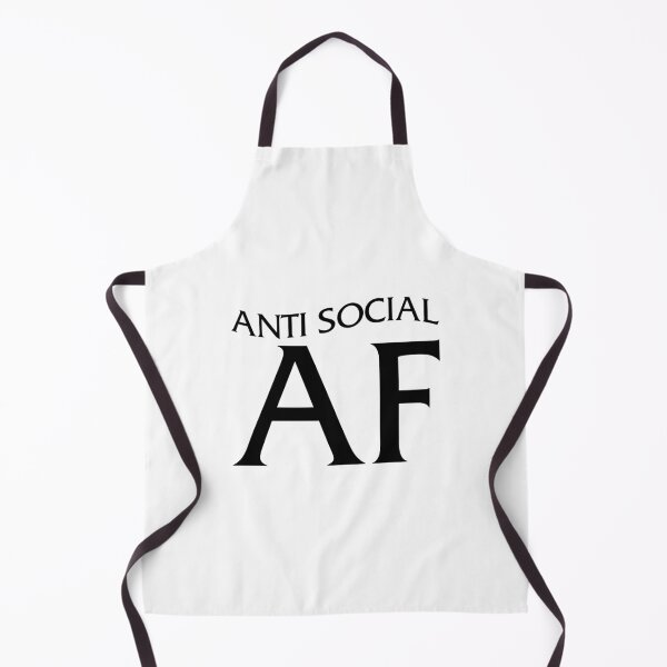 Item preview, Anti Social AF designed and sold by inkstyl.