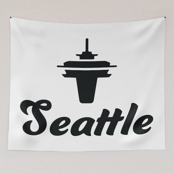 Item preview, Seattle Space Needle Travel designed and sold by foxleylane.