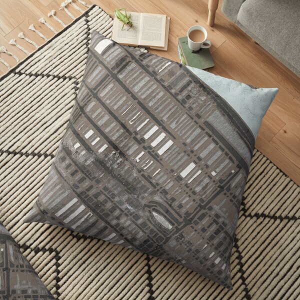 Upper East Side, NYC Floor Pillow