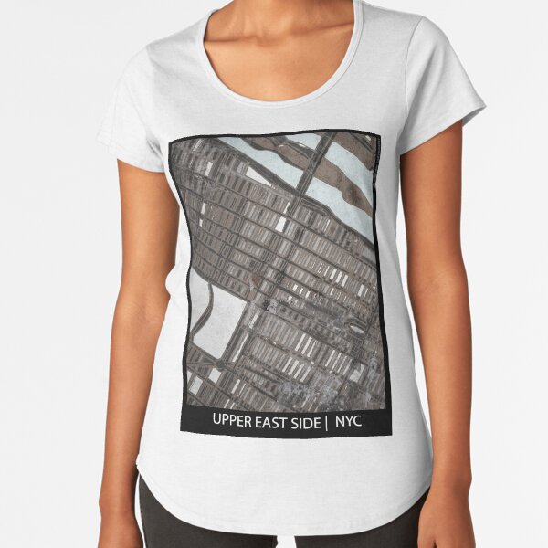 Upper East Side, NYC Premium Scoop T-Shirt