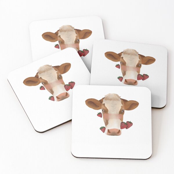 Item preview, strawberry cow designed and sold by Delaney Sears.