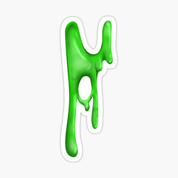 Green Slime Sticker