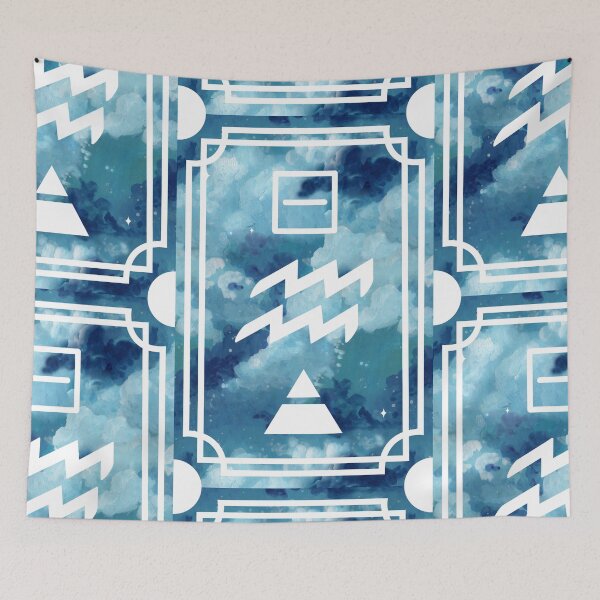 Item preview, Aquarius Zodiac Sign designed and sold by JJLosh.