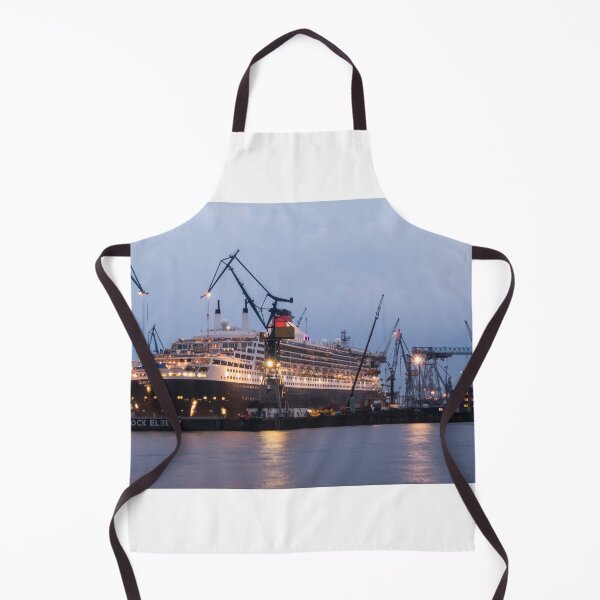 Item preview, Queen Mary 2 at Hamburg Docks  designed and sold by hawkie.