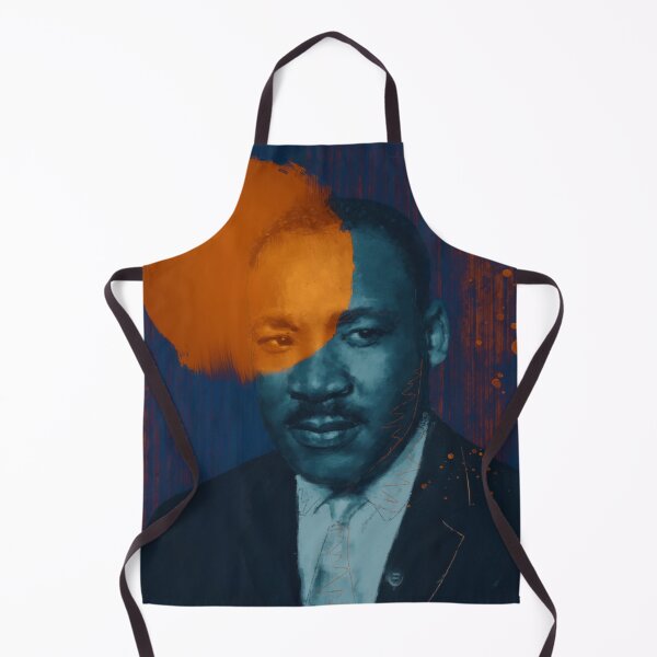 Item preview, BLM - Martin Luther King Jr. Portrait in Painting Style | Black Lives Matter Tee | Washable Face Cover | Wall Art designed and sold by Any Color Designs.