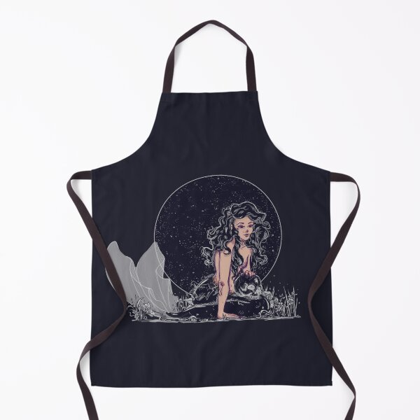 Item preview, Mermaid and skull designed and sold by Soulcalavera.