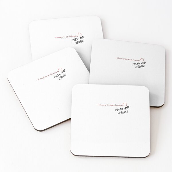 Item preview, Policy and change over thoughts and prayers designed and sold by jaclyn12w.
