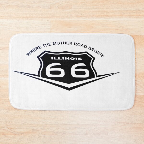 Item preview, Route 66 sign, black on white designed and sold by Brian Scantlebury.
