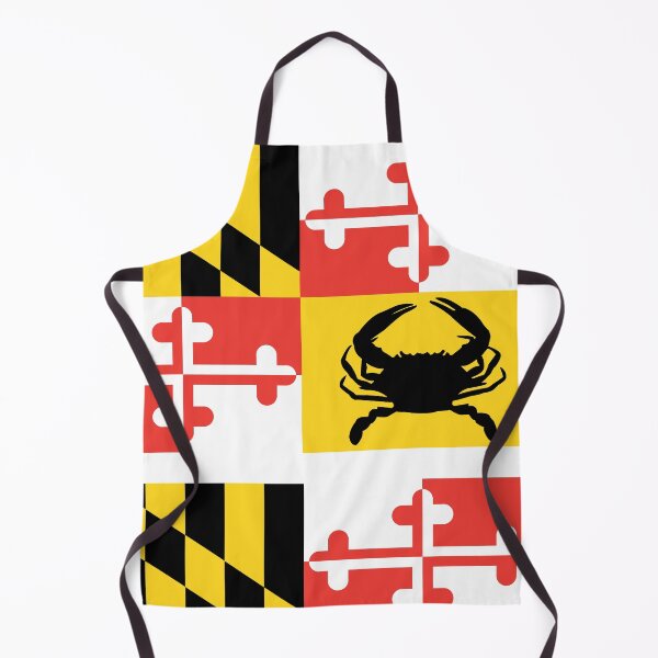 Item preview, Maryland Crab Flag designed and sold by LudlumDesign.