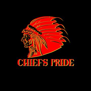 Artwork thumbnail, Chiefs Pride Text Art by KCSportswear