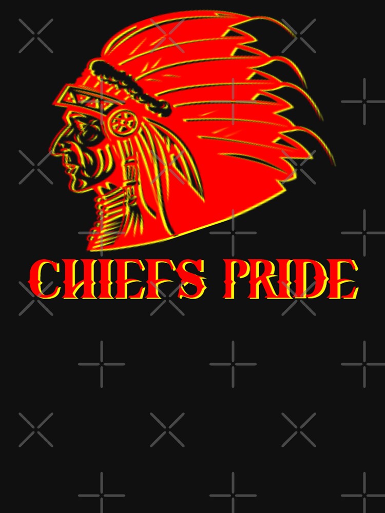 Thumbnail 7 of 7, Classic T-Shirt, Chiefs Pride Text Art designed and sold by KCSportswear.