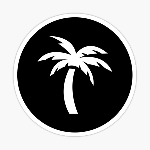 Vista previa del artículo con la obra «Icono de palmera», diseñado y vendido por dylanxh.