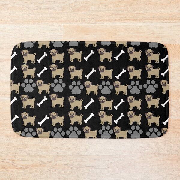 Item preview, Pug dog pattern designed and sold by Beyond Words.