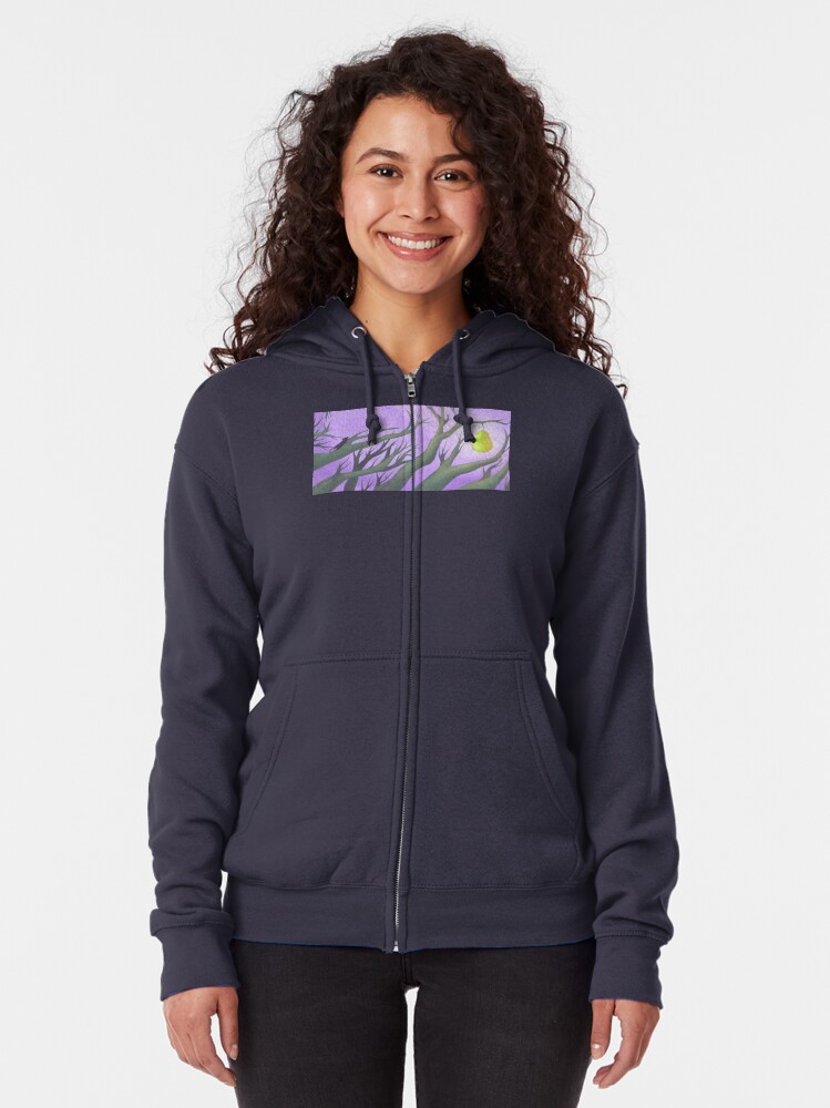 Alternate view of Crown Shyness Zipped Hoodie