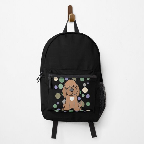 Item preview, Cute Chocolate Labradoodle Puppy Dog Art designed and sold by Nature's Fancy.