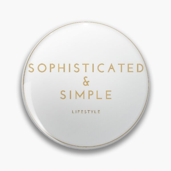 Item preview, Sophisticated & Simple designed and sold by brainagent.