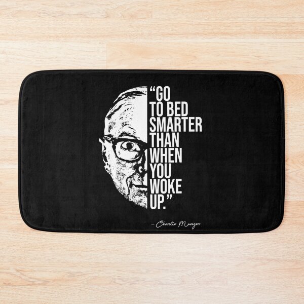 Item preview, Charlie Munger quotes, quote designed and sold by madkitten.