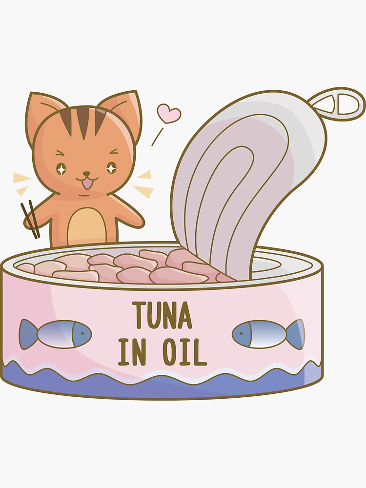 Tuna lover Stickers, Unique Designs