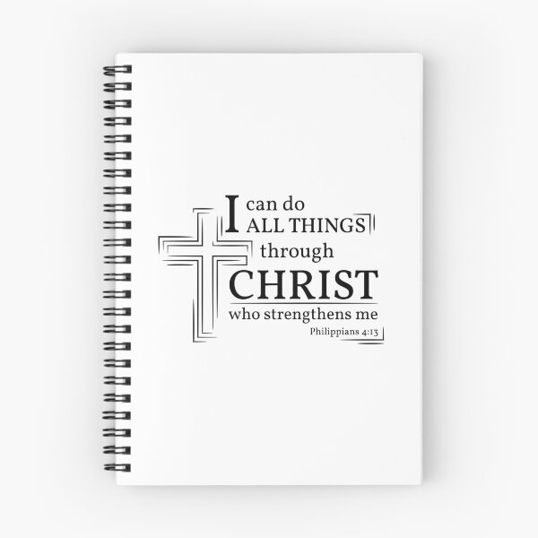 Artikelvorschau, Ich vermag alles durch den, der mich mächtig macht, Christus Philipper 4:13 Schwarzer Text entworfen und verkauft von Driskyle.