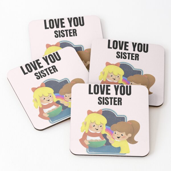 Item preview,  LOVE YOU SISTER  SISTERS DAY  designed and sold by ayaato.
