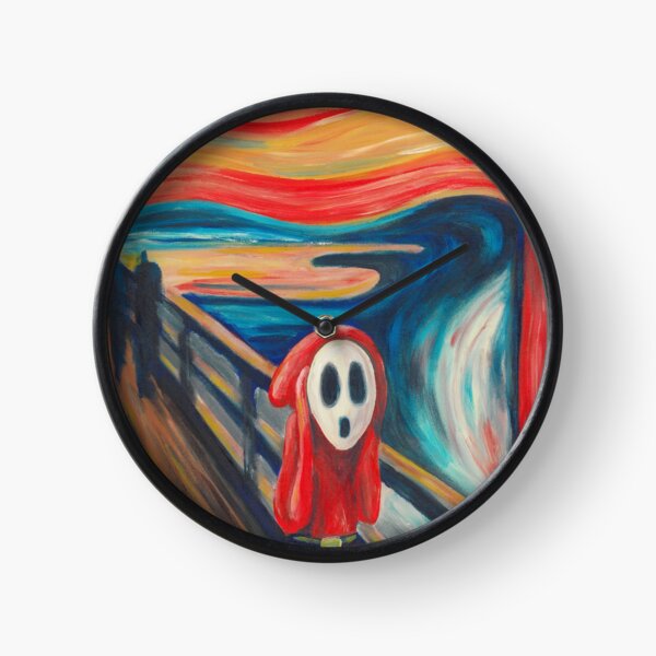 Shy Guy Scream Clock