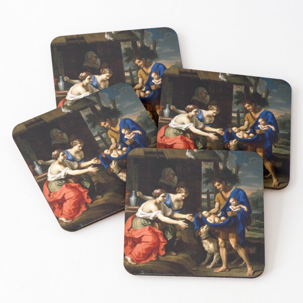 Item preview, The Shepherd Faustulus Bringing Romulus and Remus to His Wife designed and sold by warishellstore.