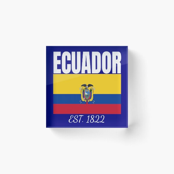 Item preview, Ecuador EST. 1822 Independence Ecuadorian Flag T Shirt Merch designed and sold by PRINTS2HOT.