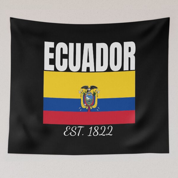 Item preview, Ecuador EST. 1822 Independence Ecuadorian Flag T Shirt Merch designed and sold by PRINTS2HOT.