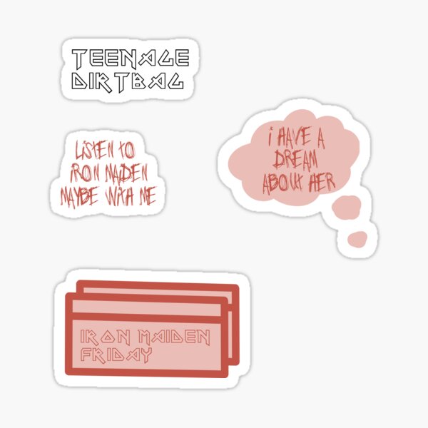 Teenage Dirtbag Pack Sticker