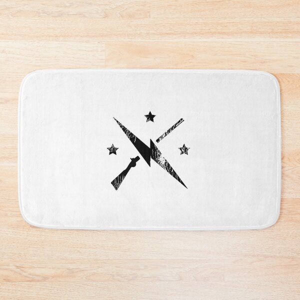 Item preview, Minutemen Logo (WornBlack) designed and sold by Mercatus.