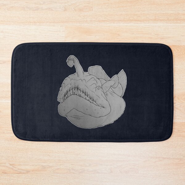 Item preview, Anglerfish - Greyscale designed and sold by Fluffgar.