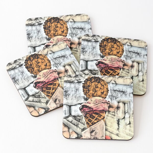 Item preview, Gelato Ice Cream Con Biscotti Cookie, Italy. designed and sold by TNC123.