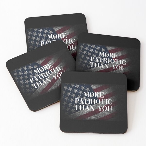 Item preview, More Patriotic Than You Face Masks And More - COVID 19 Coronavirus Trump designed and sold by ravishdesigns.