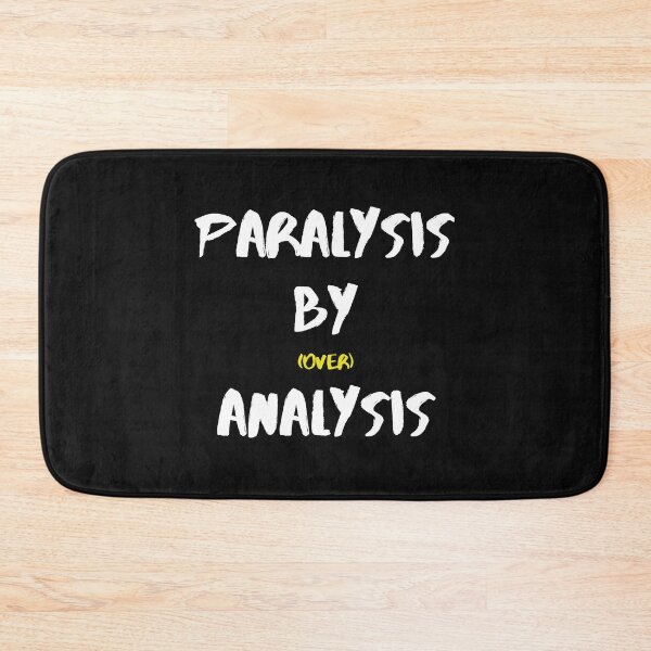 Item preview, Paralysis by Over-Analysis designed and sold by The Cosmic Turtle.