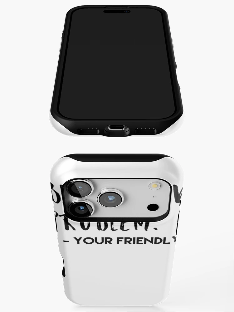 Thumbnail 3 of 4, iPhone Case, Problem Behavior No Problem designed and sold by EvyStickersx.