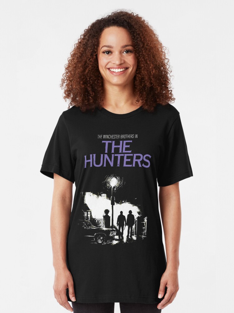 Alternate view of The Hunters (Supernatural & The Exorcist) Slim Fit T-Shirt