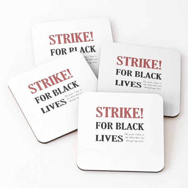Item preview, Strike for black lives t-shirt (The pride I have in   the blood that runs    through my veins) designed and sold by Didou  Design.