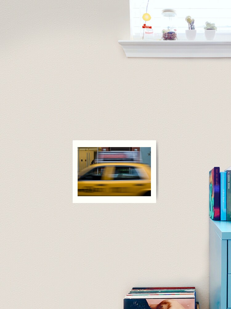 Thumbnail 2 of 3, Art Print, Yellow Taxi designed and sold by mcnallyr.