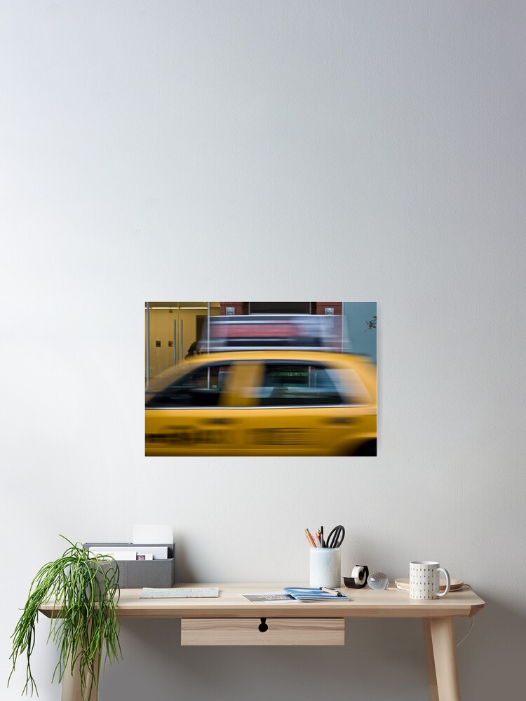 Thumbnail 2 of 3, Poster, Yellow Taxi designed and sold by mcnallyr.