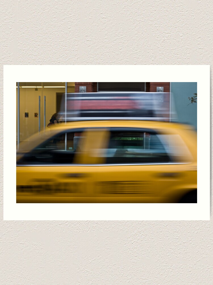Thumbnail 1 of 3, Art Print, Yellow Taxi designed and sold by mcnallyr.