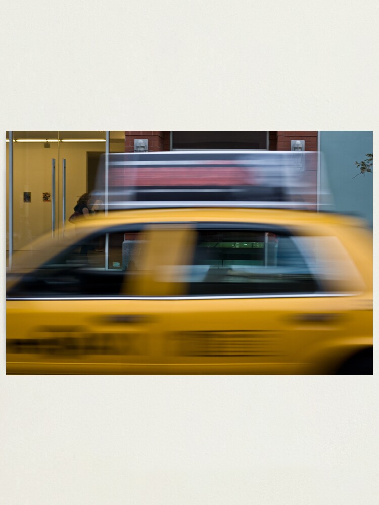 Thumbnail 1 of 3, Photographic Print, Yellow Taxi designed and sold by mcnallyr.