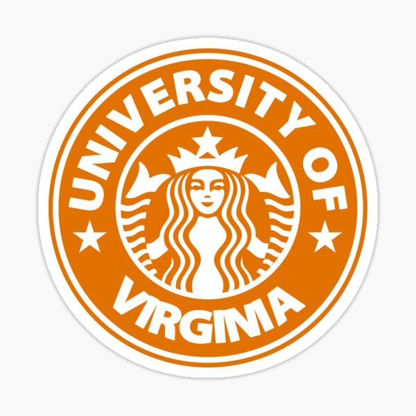 UVA Coffee Sticker