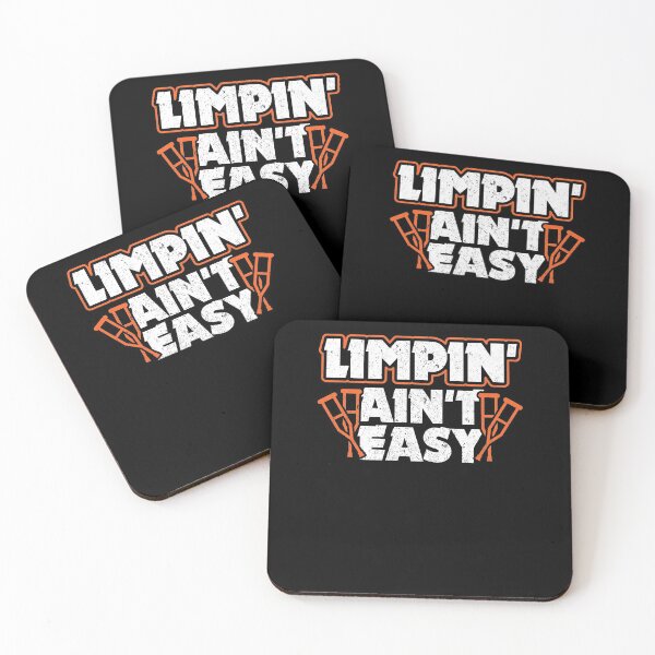 Item preview, Limpin' Ain't Easy Funny Broken Bone Leg designed and sold by Sinful Charm.