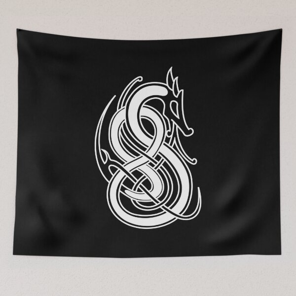 Item preview, Nordic Dragon (White) designed and sold by elusiveconcepts.